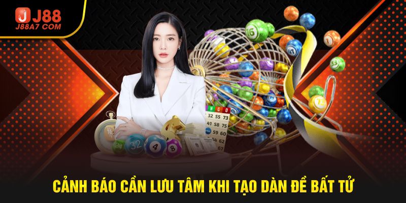 Cảnh báo cần lưu tâm khi tạo dàn đề bất tử