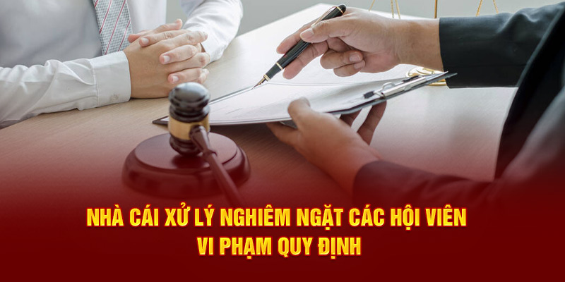 Nhà cái j88 xử lý nghiêm ngặt các hội viên vi phạm quy định